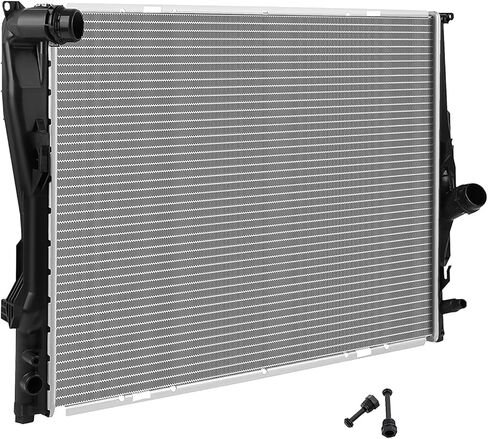 Cooling 2882 Radiator Compatible with 2006 2007 2008 2009 2010 2011 2012 2013 for B-M-W for 128i 130i 323i 325i 325xi 330xi 328i 328xi 330i Z4 AT MT Replacement CU2882 Aluminum Radiator in Saudi Arabia