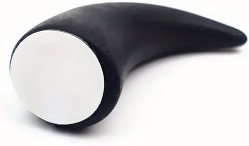1 Pair Automobile Dashboard Decoration Cow Horn Paste Electric Vehicle Round Lamp Devil Cow Motorcycle Helmet Decoration Horn (black) in Saudi Arabia