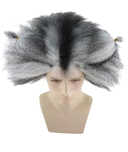 Halloween Party Online Men's Musical Cat Wig | Adult Halloween Cosplay Wigs for Men | Black and White Animal Funny Hair for Costume Party in Saudi Arabia