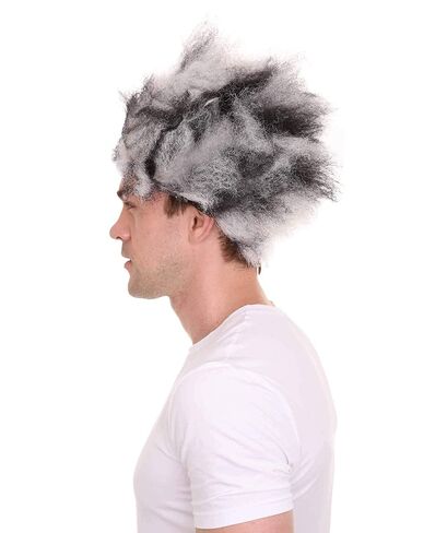 Halloween Party Online Men's Musical Cat Wig | Adult Halloween Cosplay Wigs for Men | Black and White Animal Funny Hair for Costume Party in Saudi Arabia