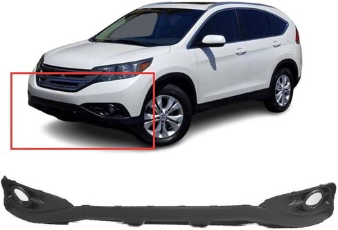 FitParts Compatible With Front Bumper Cover 2012 2013 2014 Honda CR-V EX EX-L Touring 12 13 14. New, Primed. With Fog Light Holes. W/o Parking Aid Sensor Holes. HO1015107 in Saudi Arabia