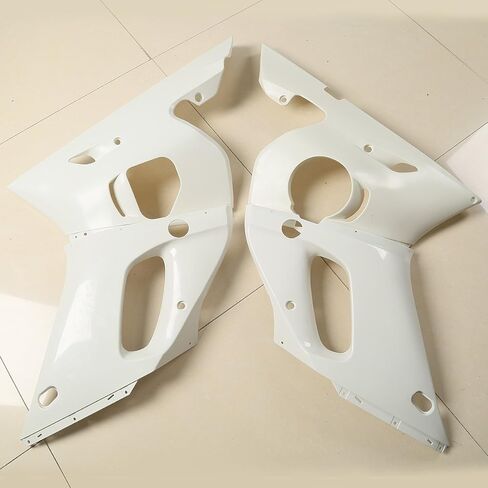 ABS حقن Fairings عدة هيكل السيارة صالح لياماها YZF 600 R6 YZF-R6 1998 1999 2000 2001 2002 (غير مصبوغ الأبيض 1 مجموعة) in Saudi Arabia