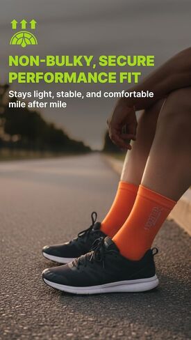 ReflecToes Fluorescent Running Socks (3 Pack) High Visibility Neon Safety Socks for Men & Women UV-Activated Day Glow in Saudi Arabia
