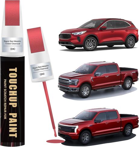Oxford White(YZ/Z1/M6887) Car Paint Touch Up Pen Compatible with Ford,2-In-1 Color Accurate Touch Up Car Scratch Repair Paint Exact Match Ford Series Automotive Scratch Remover for Nicks&Chips Repair in Kuwait