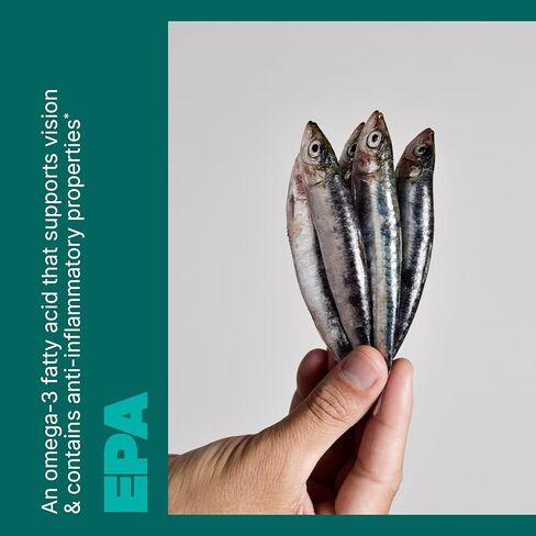 Swisse Omega 3 Fish Oil Supplement 1000mg | Heart, Brain & Eye Health Omega-3 DHA & EPA | Sustainably Sourced Essential Fatty Acids | Promotes Nervous System Health & Mood Balance | 400 Softgels in Kuwait