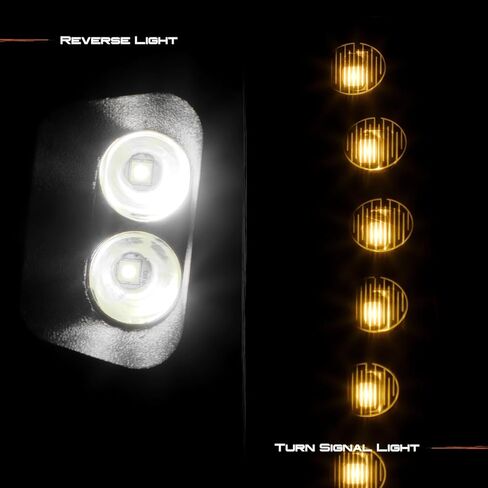 AKKON - Fit 2007-2013 Chevy Silverado 1500|2500HD|3500HD 07-13 GMC Sierra Power ساخنة LED إشارة يدوية قابلة للطي مجموعة مرايا السحب باللون الأبيض in Kuwait