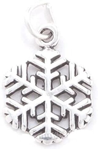 SNOWFLAKE الصلبة 925 فضة عيد الميلاد SNOW FLAKE قلادة سوار سحر in Saudi Arabia