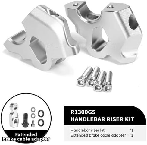 R1300GS اكسسوارات دراجة نارية المقود الناهض ل R1300GS R1300 GS R 1300GS r1300gs المقود الناهض مقود المشبك تمديد محول in Kuwait