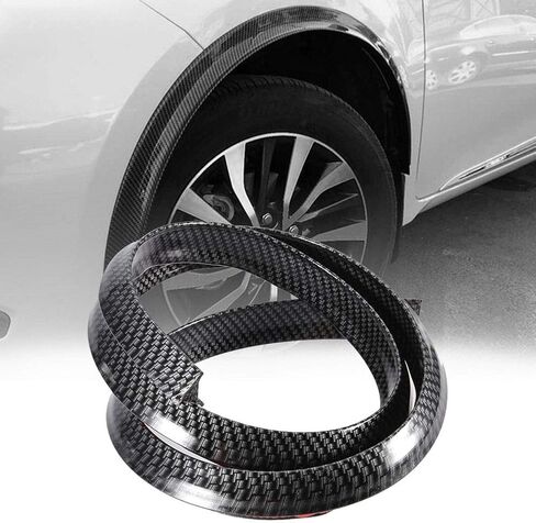 Ejoyous Car Fiber Trim Strip, 1.5m/59in Universal Fit, Black Rubber, Left, Car in Saudi Arabia