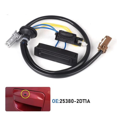 Trunk lid Handle for Nissan for Tiida C11 2005-2011 for Sentra 2006-2010 Trunk Lid Release Tailgate Opener Switch in Saudi Arabia
