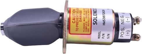 HOLDWELL 24V Stop Solenoid Valve SA-4259-24 307-2820 compatible with Onan for Cummins for Woodward Generator in Saudi Arabia