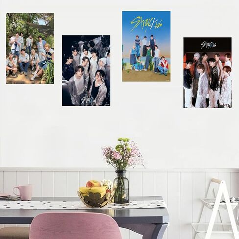 ملصقات Baosai Stray للأطفال 8 ورقات لتزيين الغرفة مقاس 40.64 سم × 27.94 سم (ملونة) in Kuwait