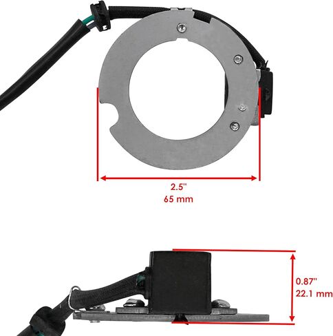 ملف لاقط الجزء الثابت من كالتريك متوافق مع Honda Atc185 1980 / Atc185S Atc200 1981 31120-958-003 in Kuwait