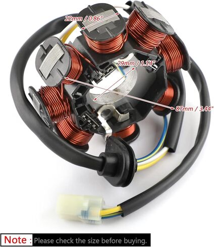 Magneto Generator Engine Stator Coil Fit for Kawasaki KFX90 KSF90 2007-2020, for Kymco Mongoose 90 2007-2018 in Saudi Arabia