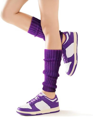 Leg Warmers for Women, Fashion Leg Warmer 80s, Women's Leg Warmers, Girls Legwarmers Accessories for Party Sports in Saudi Arabia