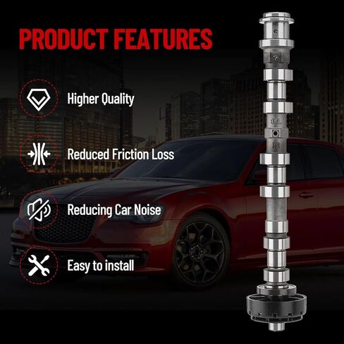 Right Exhaust Camshaft 5048030AD for 2016-2024 Dodge Ram Jeep Grand Cherokee 3.6L V6 Enhanced Durability Direct Replacement in Saudi Arabia