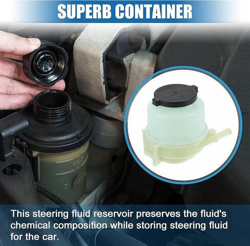 X AUTOHAUX Power Steering Reservoir Automotive Power Steering Tank Replacement No.4436006030 for Toyota Camry 2002-2011 for Toyota Avalon 2005-2012 in Saudi Arabia