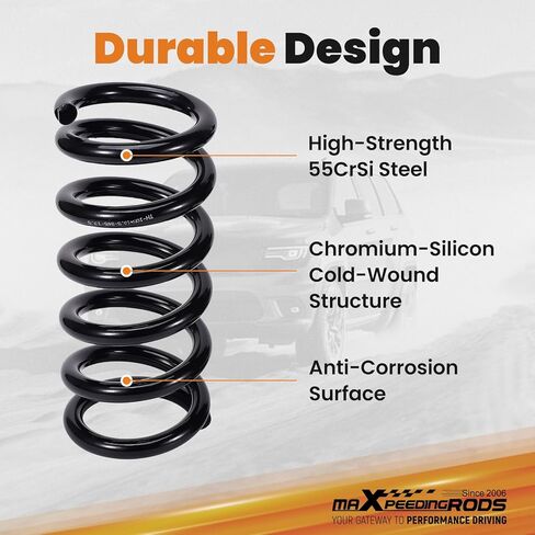 maXpedingrods 2-3" Front Lowering Springs for Ford Ranger 2WD 1998-2015, Drop Coils Kit in Saudi Arabia