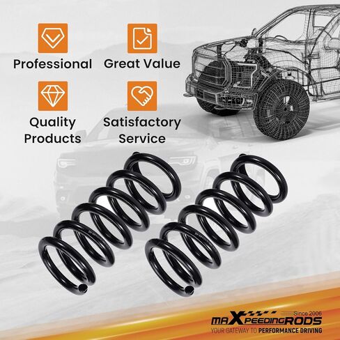 maXpedingrods 2-3" Front Lowering Springs for Ford Ranger 2WD 1998-2015, Drop Coils Kit in Saudi Arabia