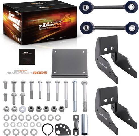 maXpeedingrods 5-6" Trailing Arm Relocation Brackets w/End Links for GM SUV 2000-2014, for Chevy Tahoe/Suburban/Avalanche 1500, for GMC Yukon/Yukon XL 1500, Drop Kit in Saudi Arabia