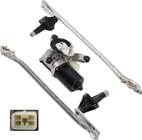 602-203AS محرك ممسحة الزجاج الأمامي مع مجموعة وصلة متوافقة مع 1988-2002 C1500 C2500 C35 C3500HD Blazer سوبربان تاهو K3500 C6000 C7000 C3500HD C1500 in Saudi Arabia