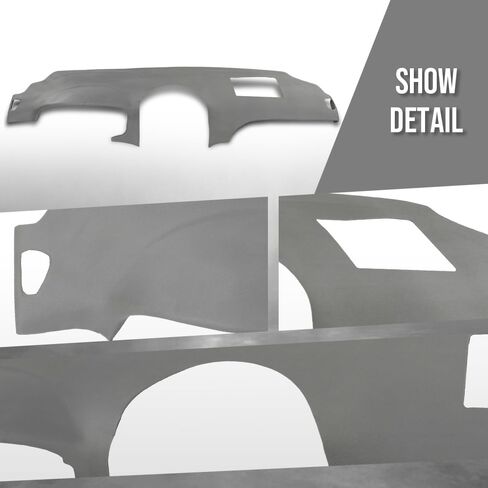 ALLGOOD Dashboard Cover Compatible with Toyota Sienna 2004-2010 Dash Cover Gray in Saudi Arabia