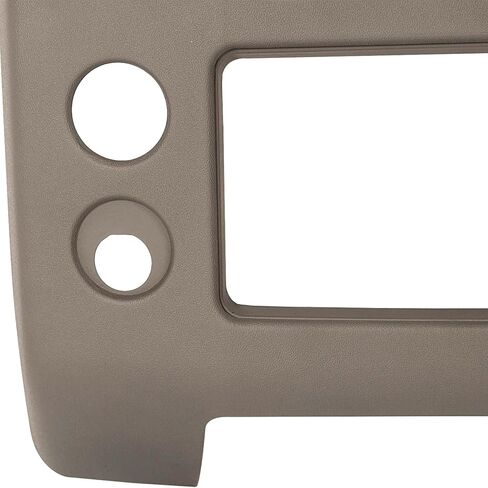 لوحة وحدة تحكم مركزية مناسبة لسيارة Nissan Frontier 2005-2020 لوحة العدادات ذات إطار عنقودي 68259ZP16A، بيج in Kuwait