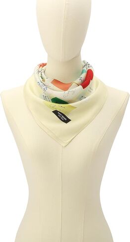 Kate Spade Womens Self Love Club Silk Bandana, Stylish & Lightweight Fashion Accessory in Kuwait