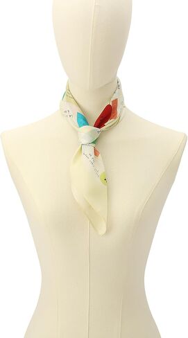 Kate Spade Womens Self Love Club Silk Bandana, Stylish & Lightweight Fashion Accessory in Kuwait