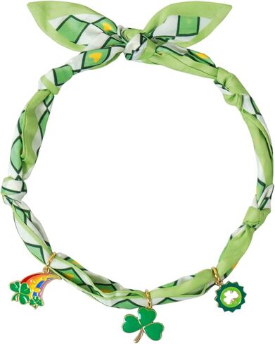 GERINLY Festival Scarf Necklace, Skinny Scarf with Holiday Charm, Fashion Neckercheif Bag Scarves in Saudi Arabia