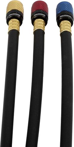 MalcoEdge ES7214 Easy Seal HVAC Hose Set | 72-Inch Refrigerant Charging Hose with 1/4 SAE Fittings, Heavy-Duty Flexible for AC & Refrigeration Systems in Saudi Arabia