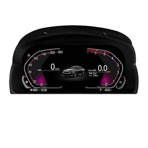 Digital Cockpit CarPlay Compatible for BMW X1 E84 2009-2015 Instrument Cluster Panel Speedometer Tachometer Odometer LCD Dashboard in Kuwait