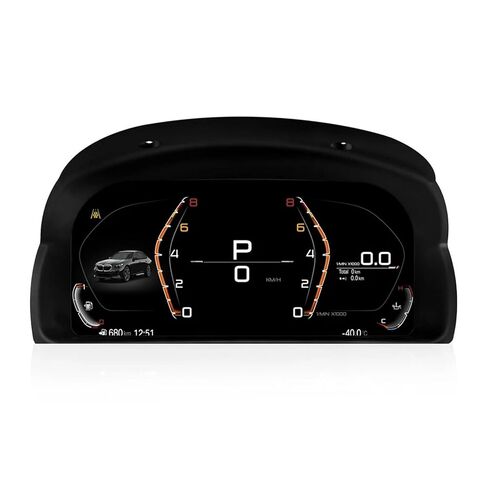 Digital Cockpit CarPlay Compatible for BMW X1 E84 2009-2015 Instrument Cluster Panel Speedometer Tachometer Odometer LCD Dashboard in Kuwait