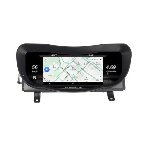 مجموعة رقمية LCD للسيارة مقاس 12.3 بوصة متوافقة مع هايلاندر 2018-2022 عداد سرعة قمرة القيادة الافتراضي وحدة رأسية شاشة عرض لوحة قيادة السيارة in Kuwait