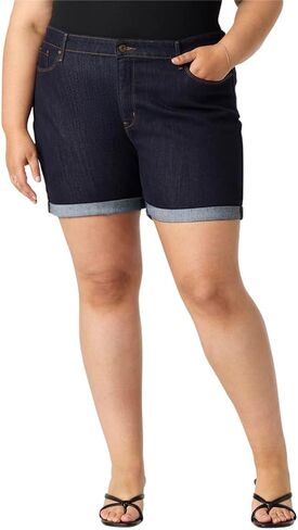Levi Strauss Signature Gold Womens Mid Rise 5" Shorts in Saudi Arabia