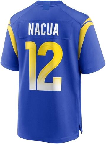Custom Stitched Puka Nacua Youth Royal Blue Jersey NO Logos in Saudi Arabia
