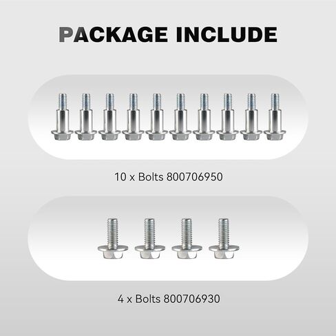 14PCS Timing Belt Cover Bolts Kit Compatible with Subaru Baja, Forester, Impreza, Legacy, Outback, WRX, Replaces # 800706950, 800706930, 926-386 in Kuwait