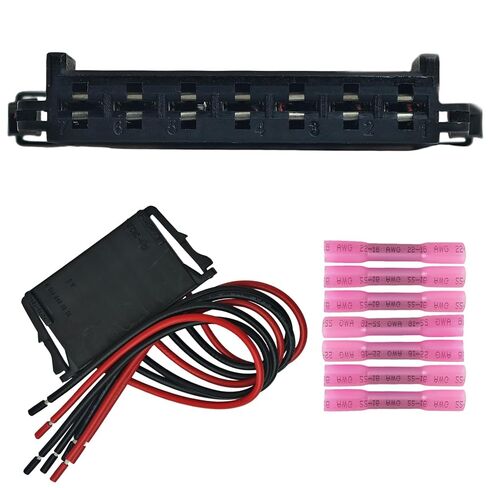 Tail Light Connector Pigtail Harness, OE A2115450328 (211 545 03 28), Compatible with Mercedes-Benz C-Class W204 C250 C300 C350 C63 2008-2014; Also fits W203/W211 Rear lamp in Saudi Arabia