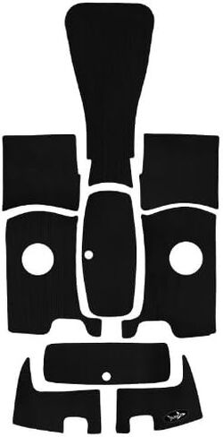BlackTip Jetsports Complete Traction Traction Mat Kit Compatible with Yamaha LS 2000/LX 2000 1999-2003 (Red) in Saudi Arabia