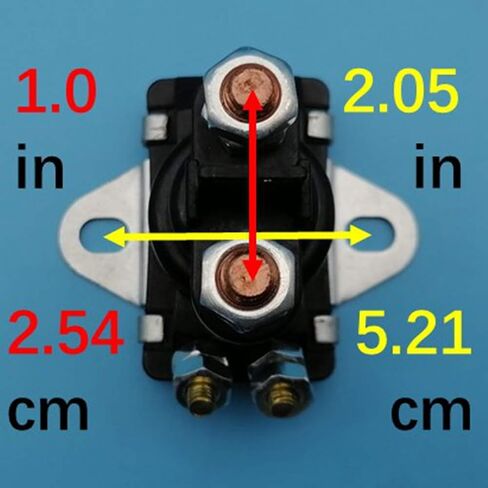 Starter Solenoid Magnetic Air Intake Manifold Heater Electrical Relay Switch for Chrysler Dodge Ram 2500 3500 2003 2004 2005 68188370AA 904-356 R7057 RY-1552 5.9L Engine Z402 in Saudi Arabia