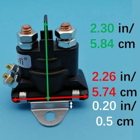 Starter Solenoid Magnetic Air Intake Manifold Heater Electrical Relay Switch for Chrysler Dodge Ram 2500 3500 2003 2004 2005 68188370AA 904-356 R7057 RY-1552 5.9L Engine Z402 in Saudi Arabia