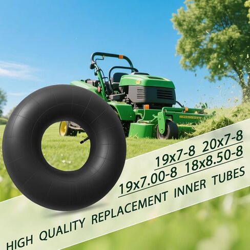 2 حزمة 19x7-8 20x7-8 الأنبوب الداخلي 19x7.00-8 18x8.50-8 استبدال أنبوب الإطارات الثقيلة مع TR13 ساق صمام مستقيم لجزازة العشب ATV عربة الغولف جرار منفاخ الثلج in Kuwait