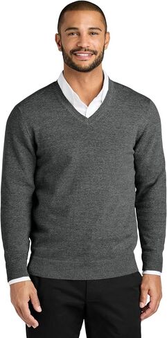 Port Authority Easy Care V-Neck Sweater SW2850 in Saudi Arabia