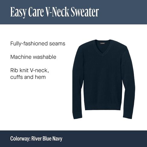 Port Authority Easy Care V-Neck Sweater SW2850 in Saudi Arabia