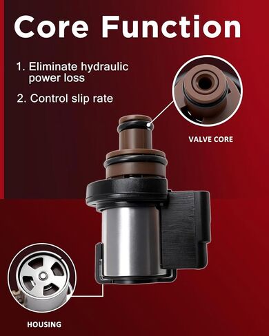 926-408 31825AA050 (12-13Ω) Torque Converter Lock-Up Solenoid 1pc Replace for Subaru with TR580 TR690 CVT Trans Crosstrek Forester lmprezay WRX 2014-2020 Direct Replacement OE 31825AA051 in Kuwait