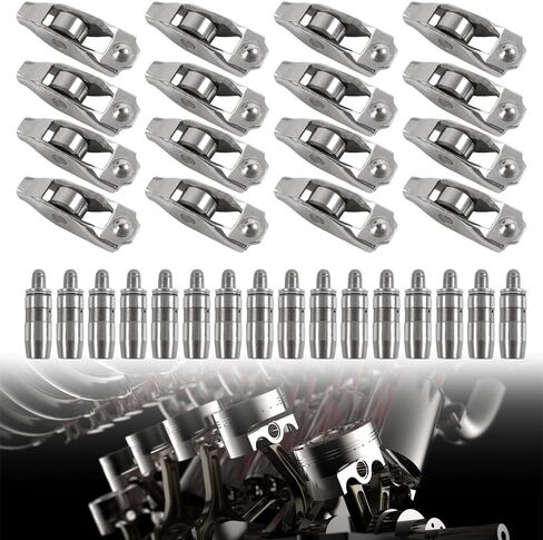 53020742AC 53021077 مجموعة أدوات ضبط الرموش لذراع الروك متوافقة مع 2011-2013 دودج رام 1500 داكوتا دورانجو نيترو جيب جراند شيروكي ليبرتي كوماندر 3.7 لتر 4.7 لتر 16 قطعة in Kuwait
