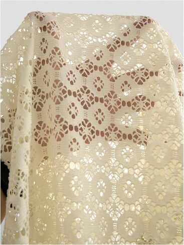 SHENHE Women's Sarong Wraps Coverups Hollow Out Seashell Tassel Skirt Bathing Suit Cover Up in Saudi Arabia