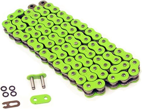 Chain for Kawasaki Mojave 250 KSF250 1987-2004 Green O-Ring Chain 520-90L in Saudi Arabia