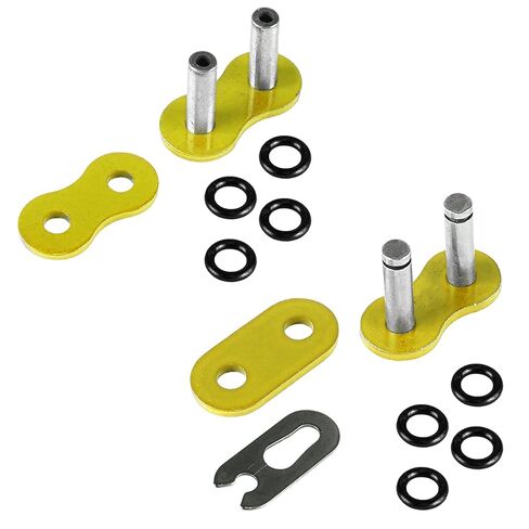 Caltric O-Ring Drive Chain Compatible with Suzuki Rmz250 Rmz 250 Rm-Z250 2007-2009 / Quadsport 250S Lt-250S 1989 1990 Yellow in Saudi Arabia