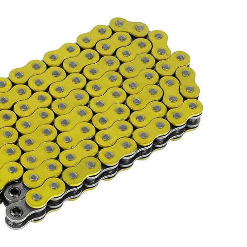 Caltric O-Ring Drive Chain Compatible with Suzuki Rmz250 Rmz 250 Rm-Z250 2007-2009 / Quadsport 250S Lt-250S 1989 1990 Yellow in Saudi Arabia